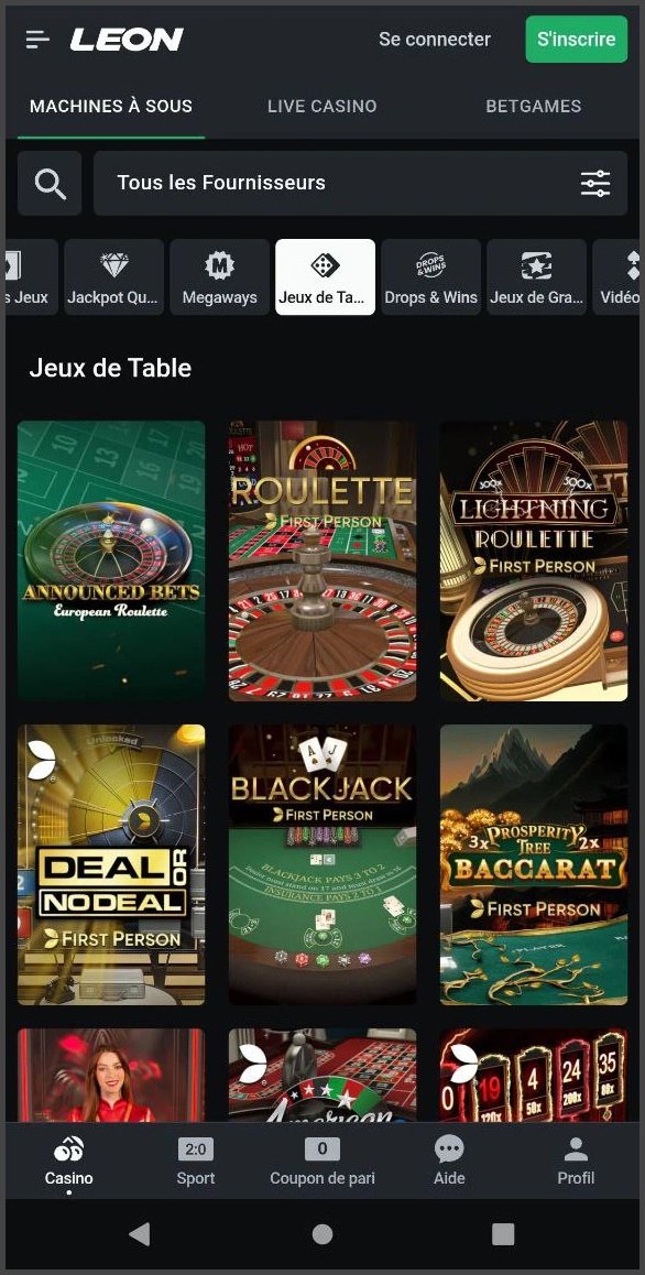 En savoir plus sur leon casino en ligne
